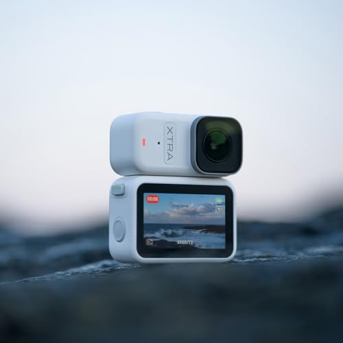Wearable 4K Action Camera 128GB with 1/1.3" Sensor & Stabilization