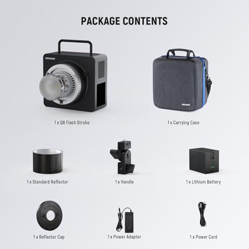 600Ws TTL Outdoor Flash Strobe with App Control & Bi-Color Modeling Lamp