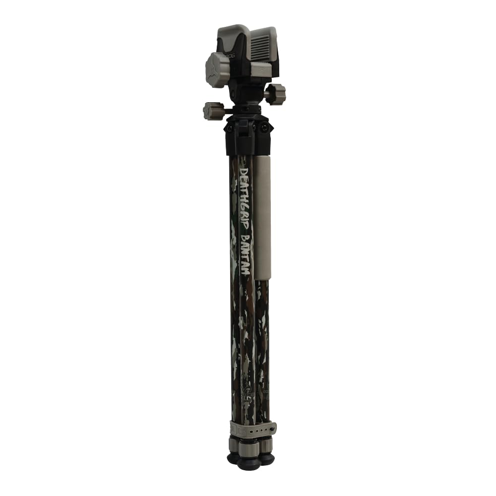 Aluminum Tripod with Adjustable Legs, Shooting Rest & Hands-Free Support