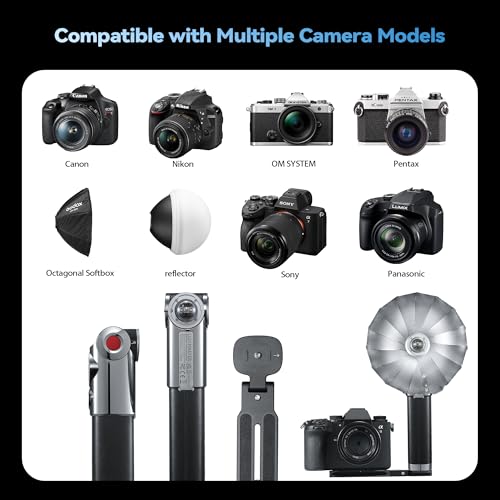 Retro TTL HSS Camera Flash with Touchscreen & Wireless Sync