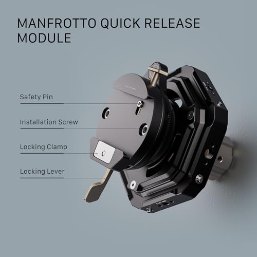 Articulating Car Mount System with Suction Cups for Tripod Heads