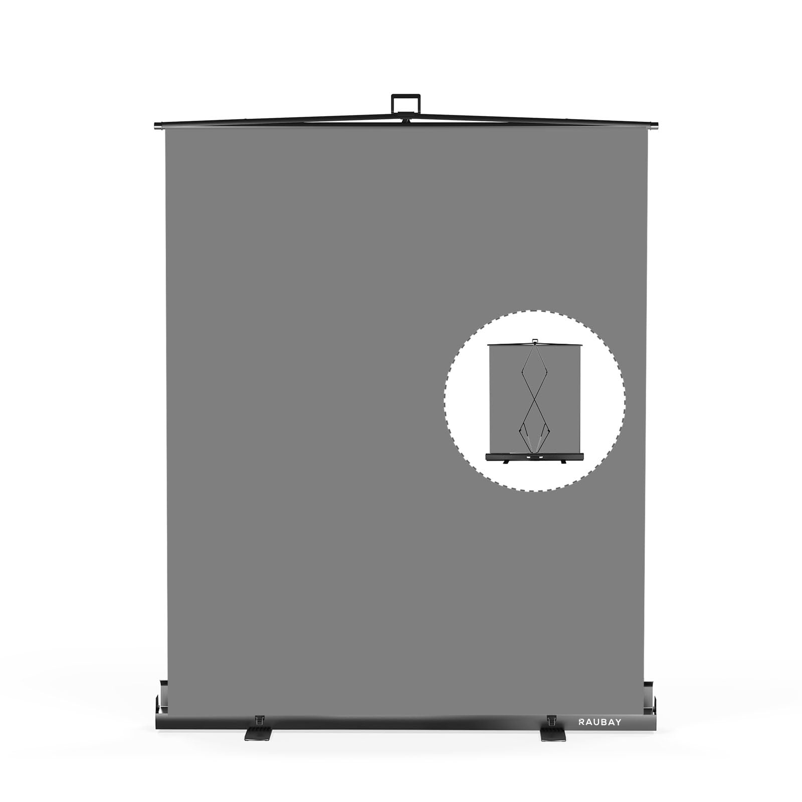 Collapsible Retractable Photo Backdrop with Stand