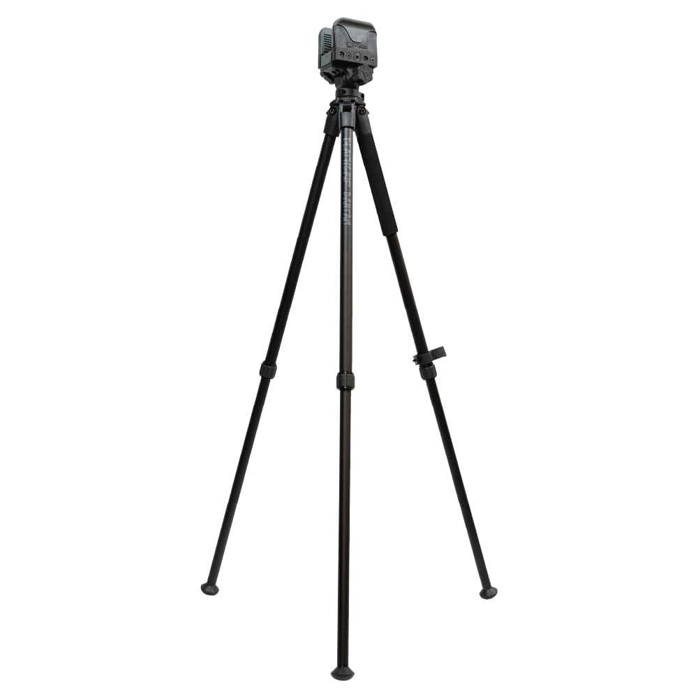 Aluminum Tripod with Adjustable Legs, Shooting Rest & Hands-Free Support