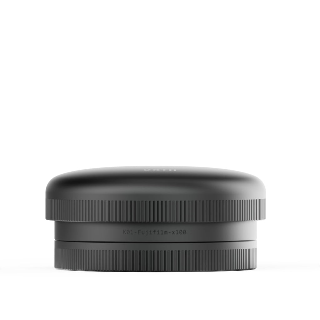 Square Alloy Lens Hood Kit with Adapter Ring & Cap for X100 Series