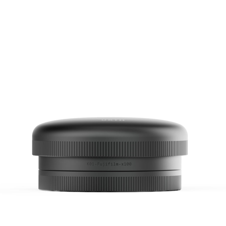 Square Alloy Lens Hood Kit with Adapter Ring & Cap for X100 Series