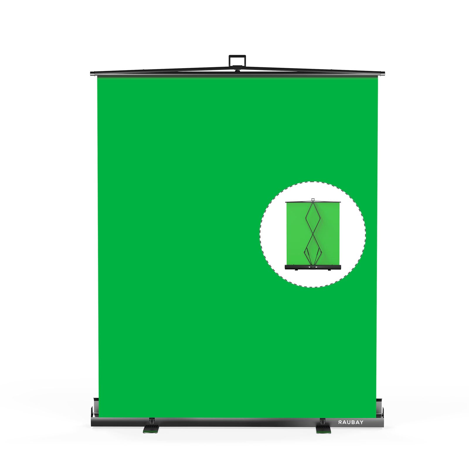 Collapsible Retractable Photo Backdrop with Stand