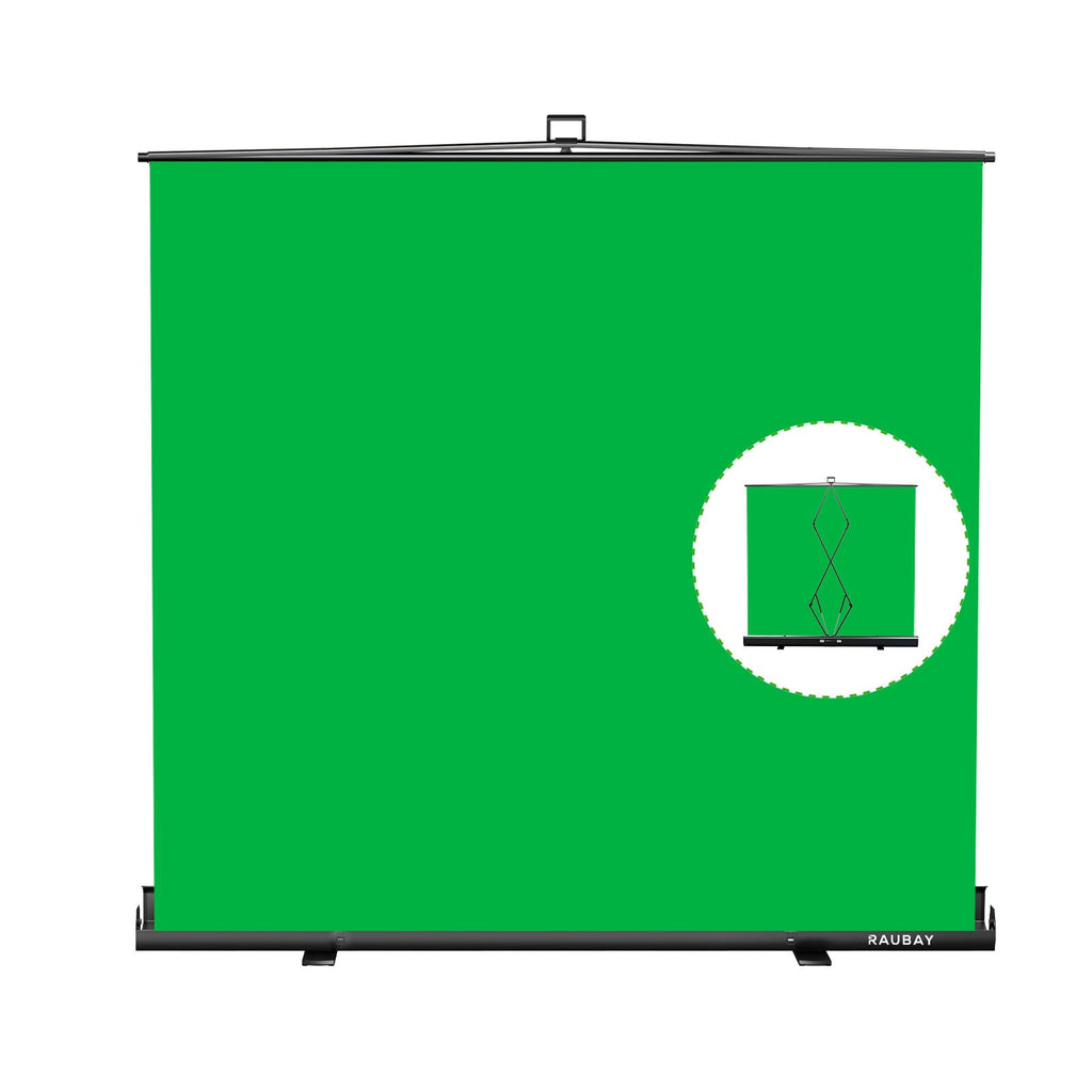 Collapsible Retractable Photo Backdrop with Stand