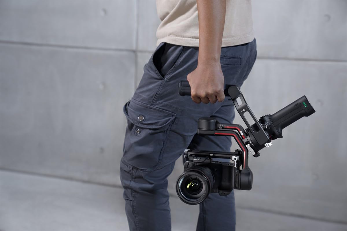 3-Axis Camera Gimbal Stabilizer Combo with Intelligent Tracking