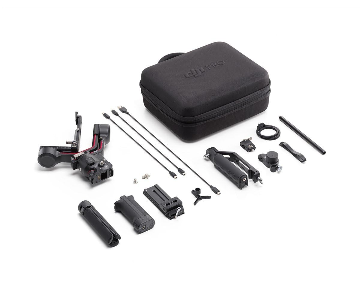 3-Axis Camera Gimbal Stabilizer Combo with Intelligent Tracking