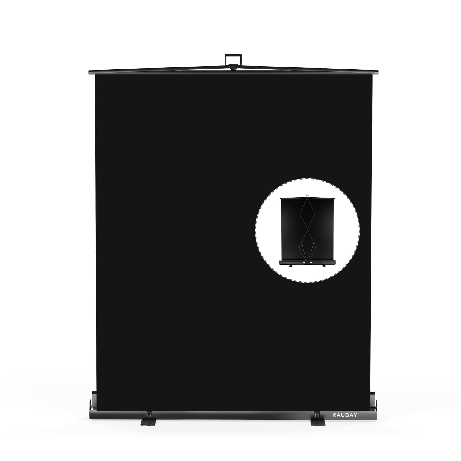 Collapsible Retractable Photo Backdrop with Stand