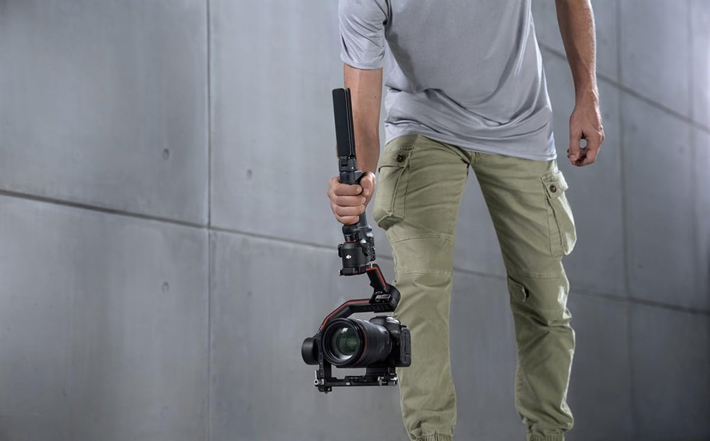 3-Axis Camera Gimbal Stabilizer Combo with Intelligent Tracking