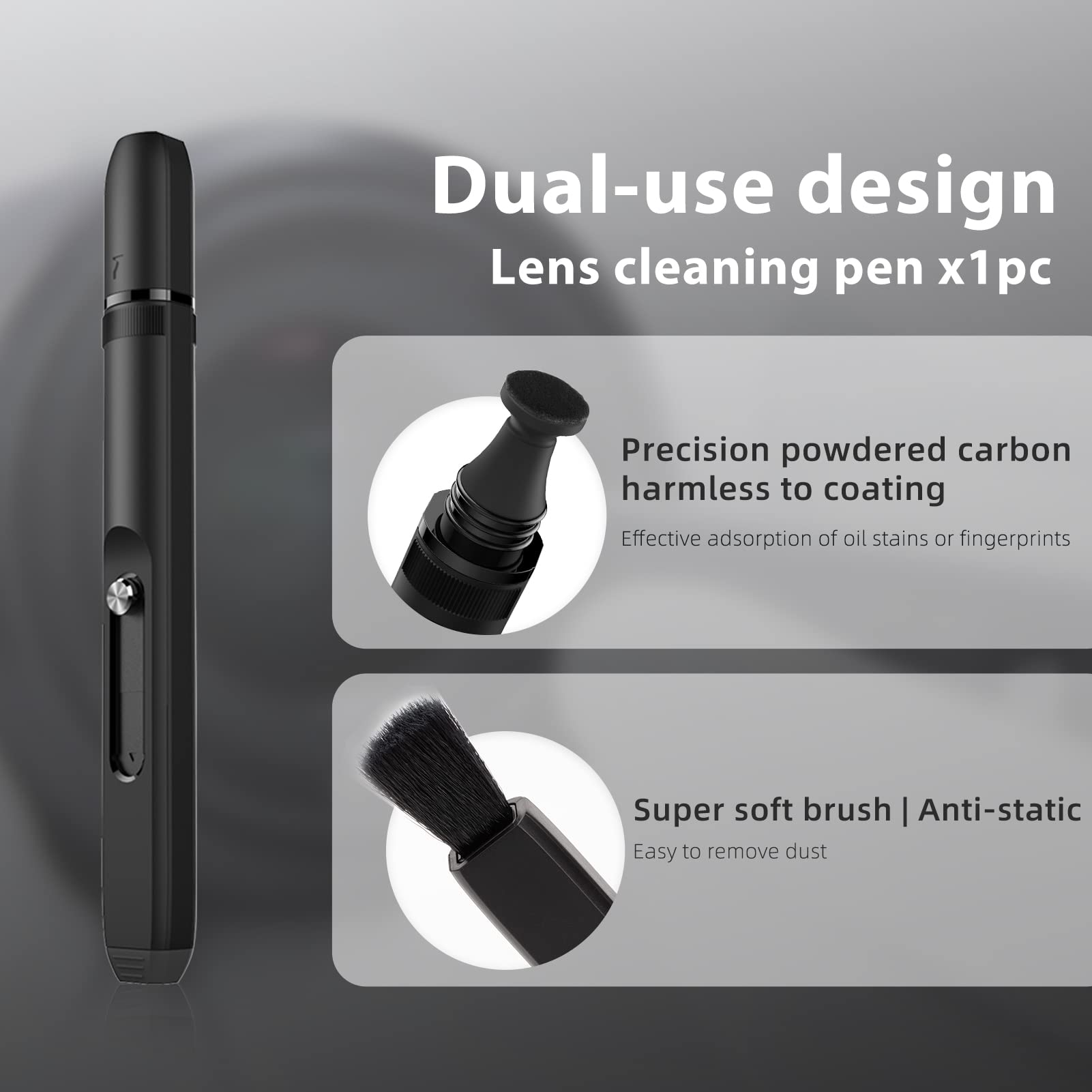 Professional Camera Cleaning Kit with Sensor Swabs, Air Blower & Lens Pen
