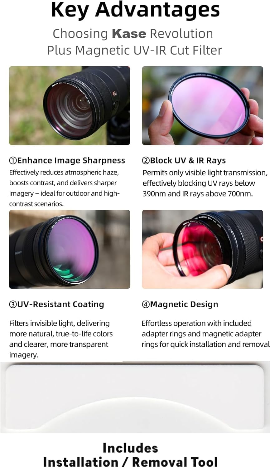 Landscape Filter Kit with CPL, ND8, ND64, IR/UV Cut & Reverse Grad Filters