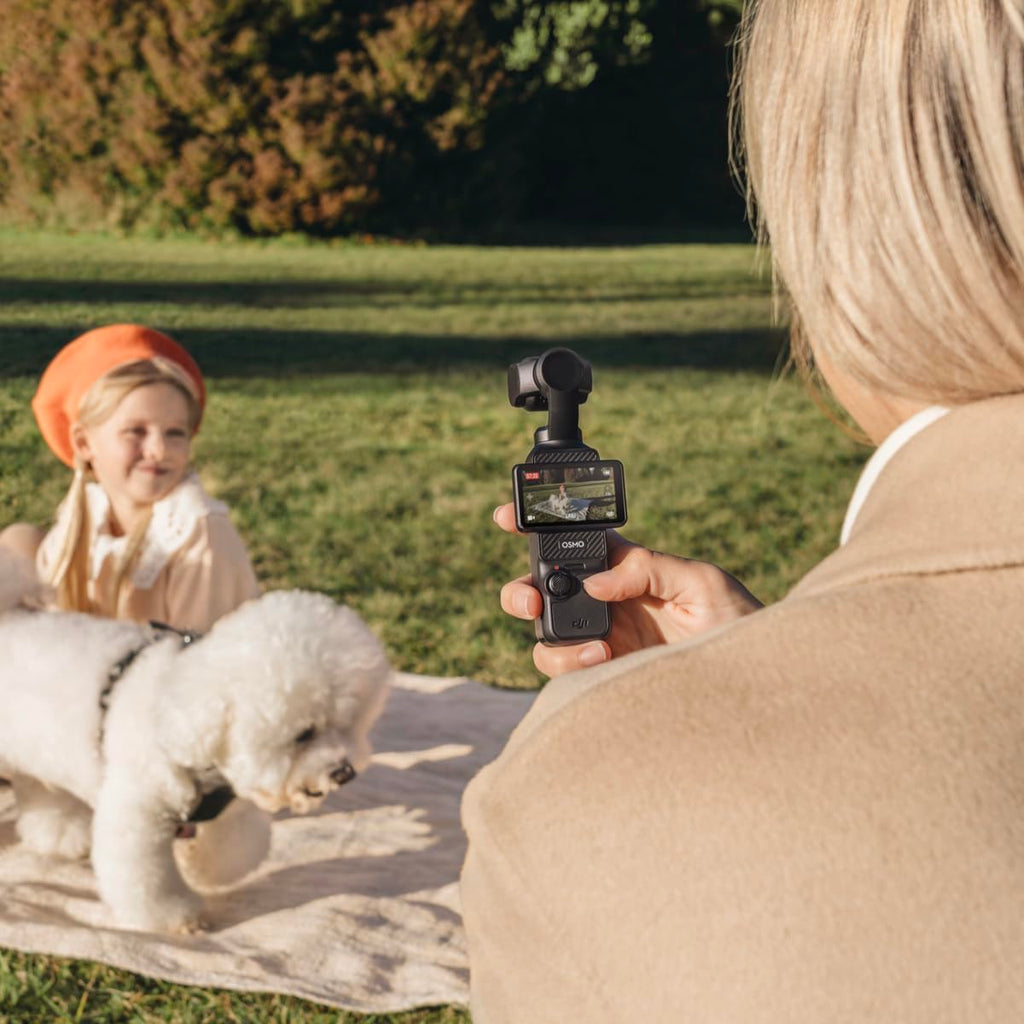 4K Vlogging Camera with 3-Axis Stabilization, Fast Focus & Subject Tracking