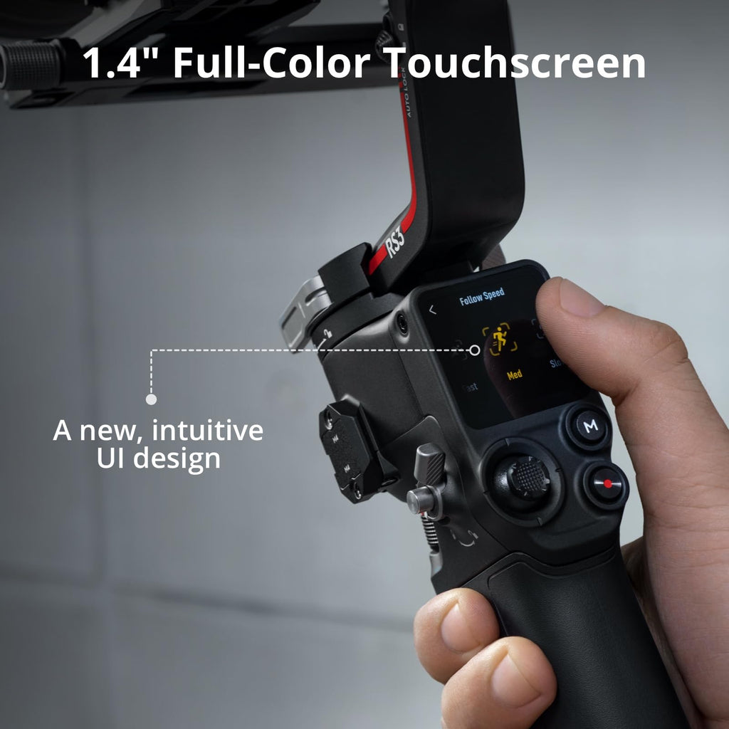 3-Axis Camera Gimbal Stabilizer with Native Vertical Shooting