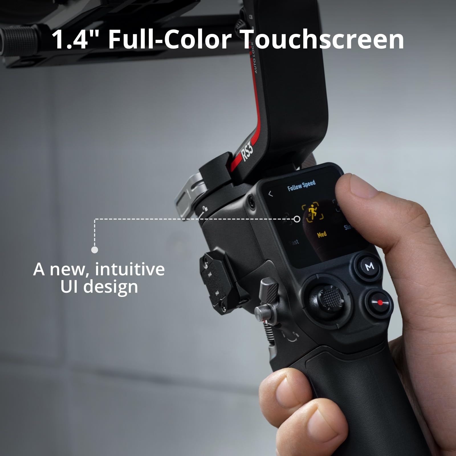 3-Axis Camera Gimbal Stabilizer with Native Vertical Shooting
