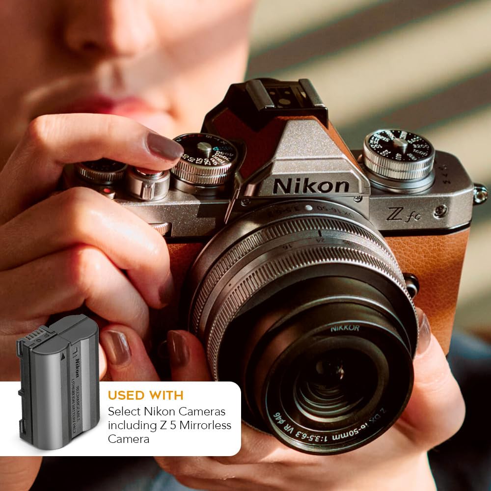EN-EL15c Battery 2-Pack with USB-C LCD Charger