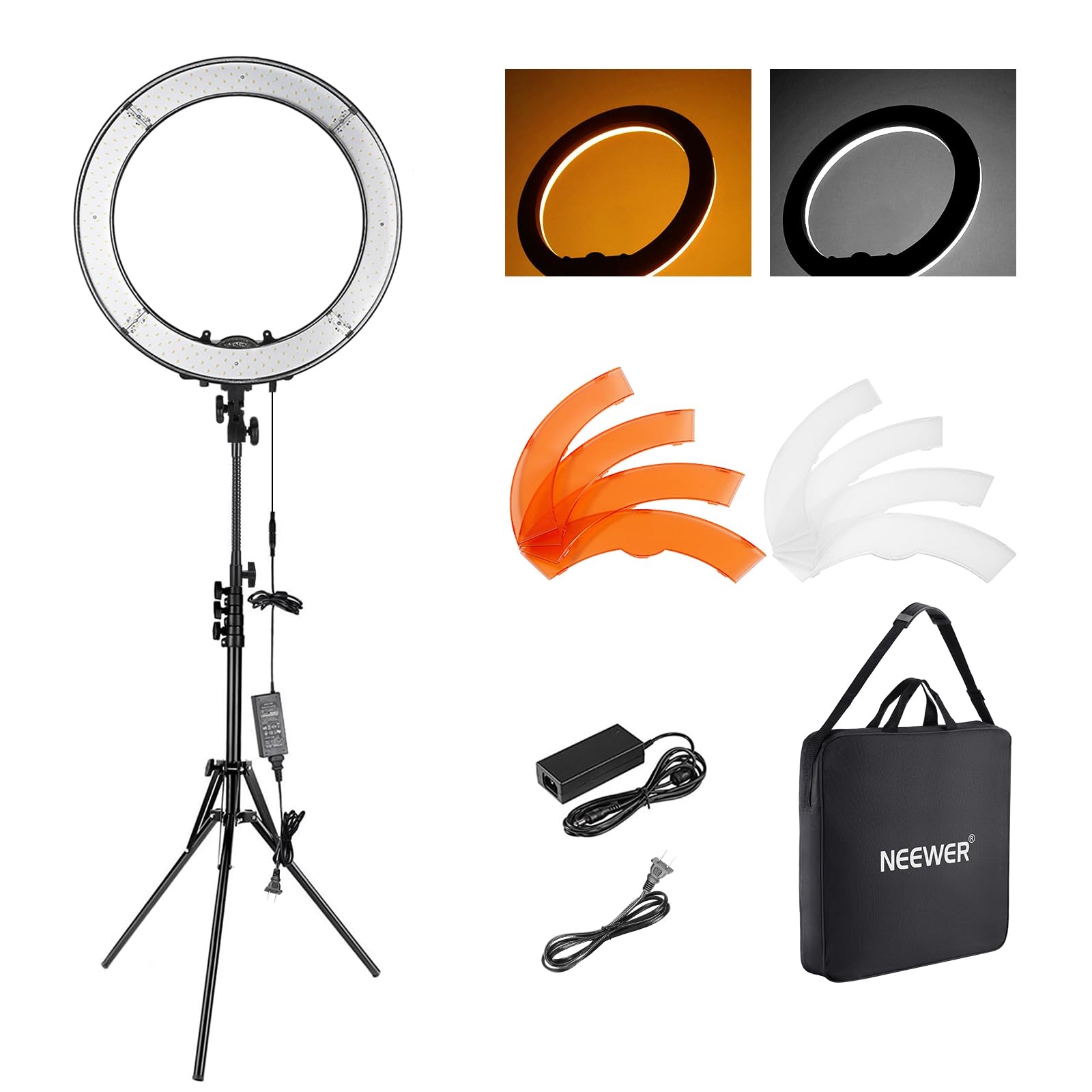 NEEWER Ring Light with Tripod Stand