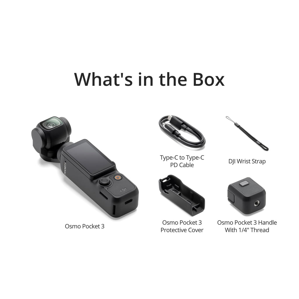 4K Vlogging Camera with 3-Axis Stabilization, Fast Focus & Subject Tracking