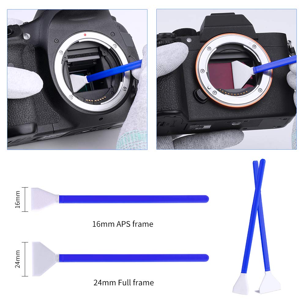 Professional Camera Cleaning Kit with Sensor Swabs, Lens Cleaner & Blower