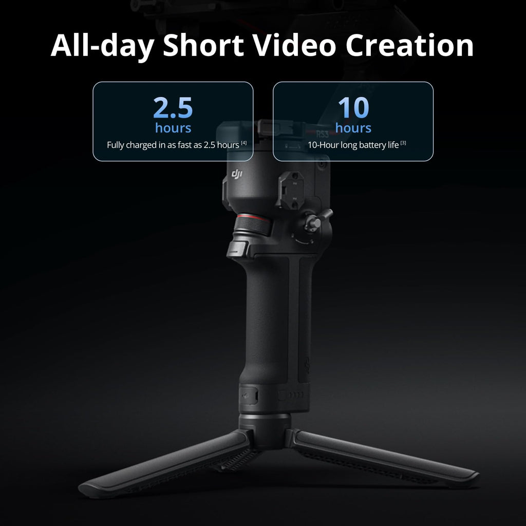 3-Axis Camera Gimbal Stabilizer with Native Vertical Shooting