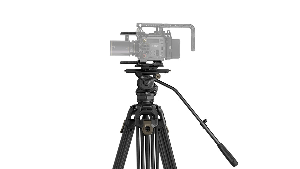 75mm Cine Fluid Head Tripod with 2-Stage Carbon Fiber Legs