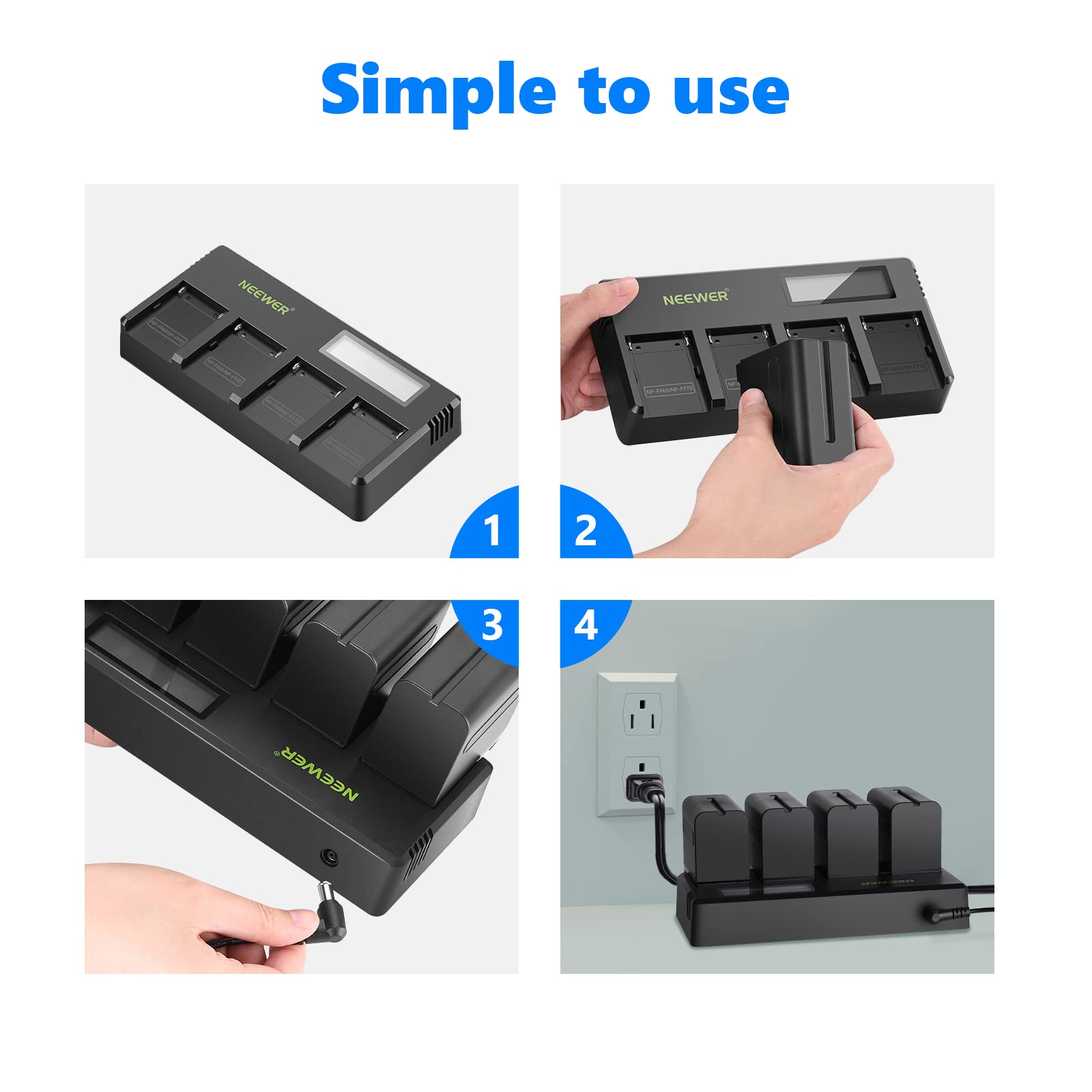NEEWER Battery Charge