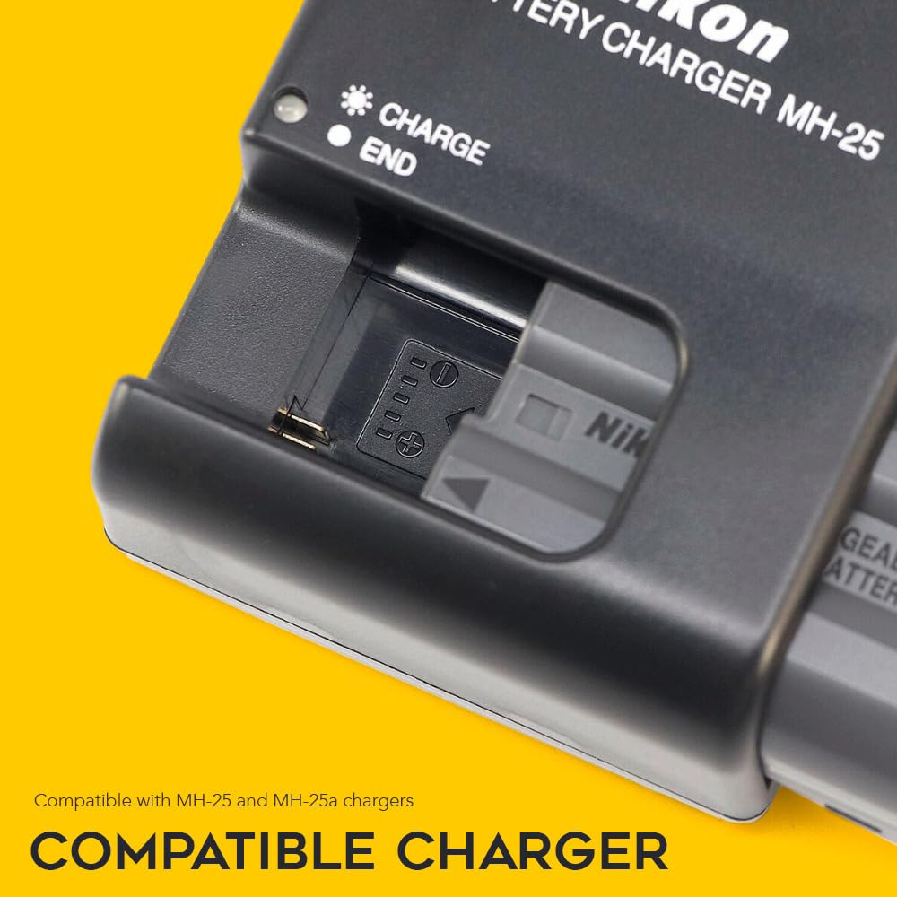 EN-EL15c Battery 2-Pack with USB-C LCD Charger