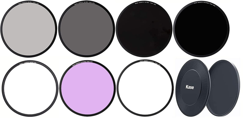 112mm Magnetic Filter Kit with CPL, ND8, ND64, ND1000, UV & Night Filters