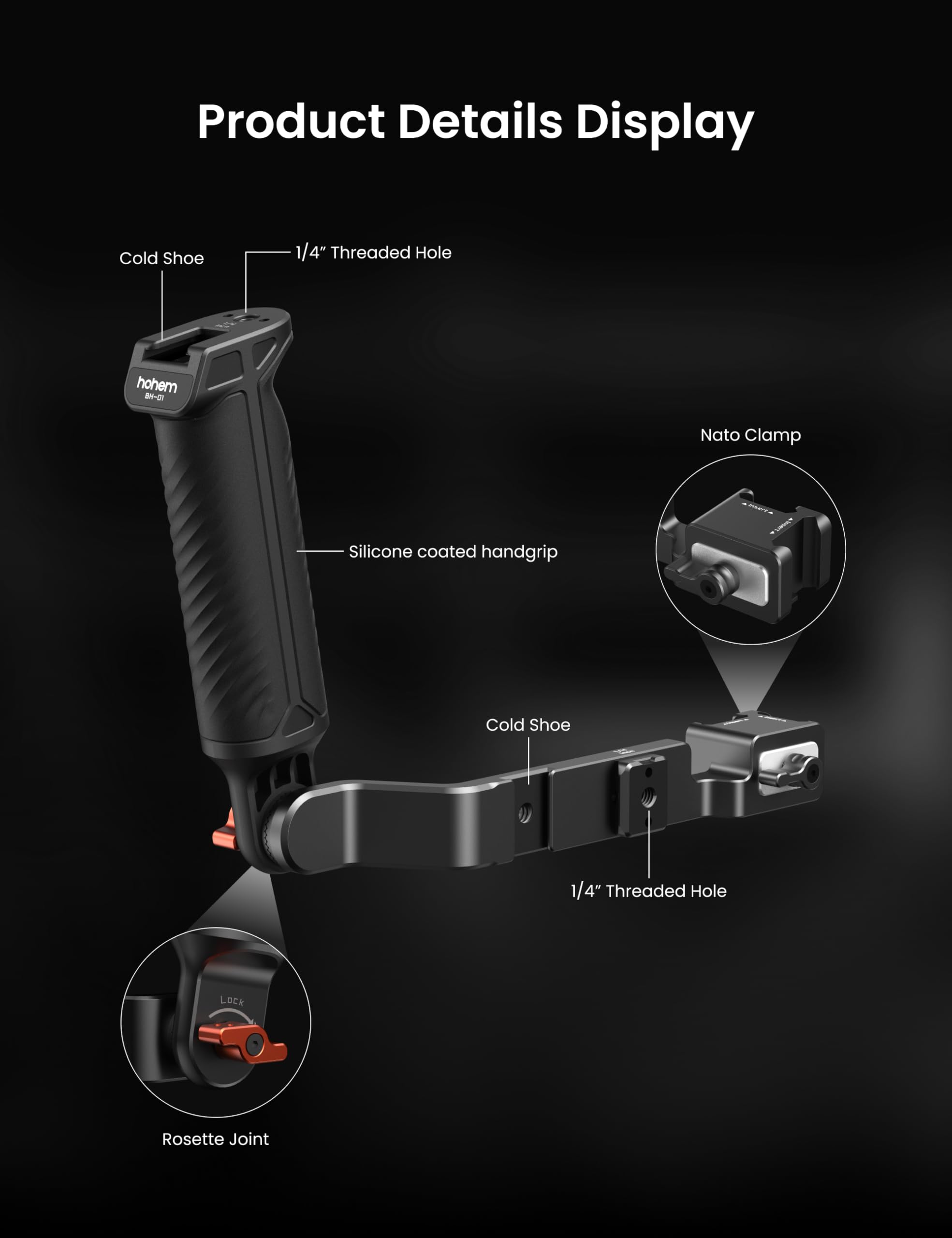 3-Axis Gimbal Stabilizer for Cameras & Smartphones