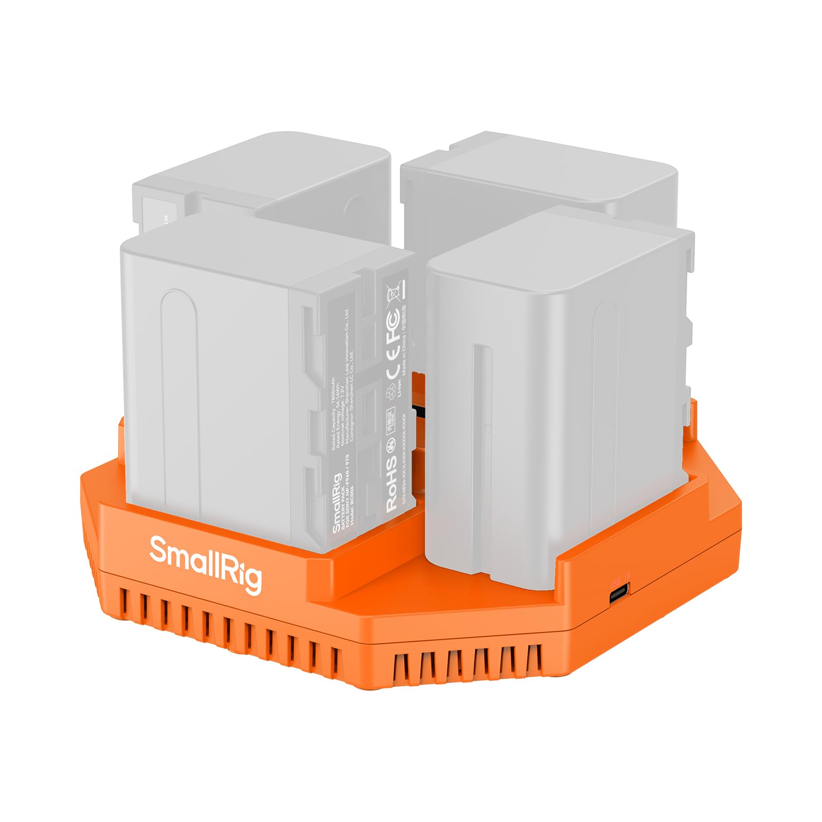 SmallRig 4-Channel NP-F970 Battery Charger Series