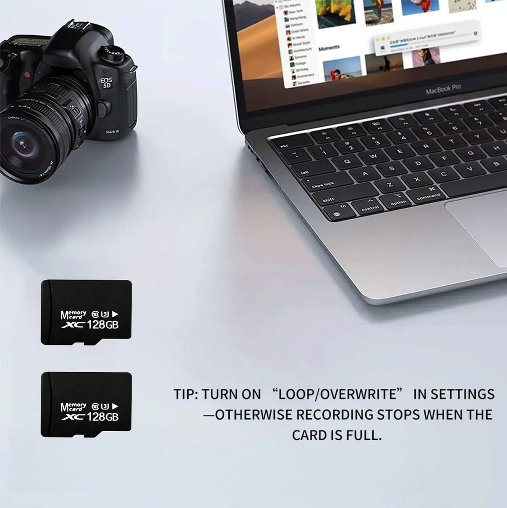 128GB MicroSDXC Card 2-Pack with SD Adapter & USB Reader