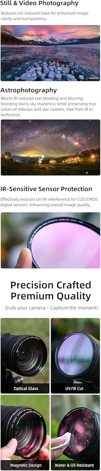 Landscape Filter Kit with CPL, ND8, ND64, IR/UV Cut & Reverse Grad Filters