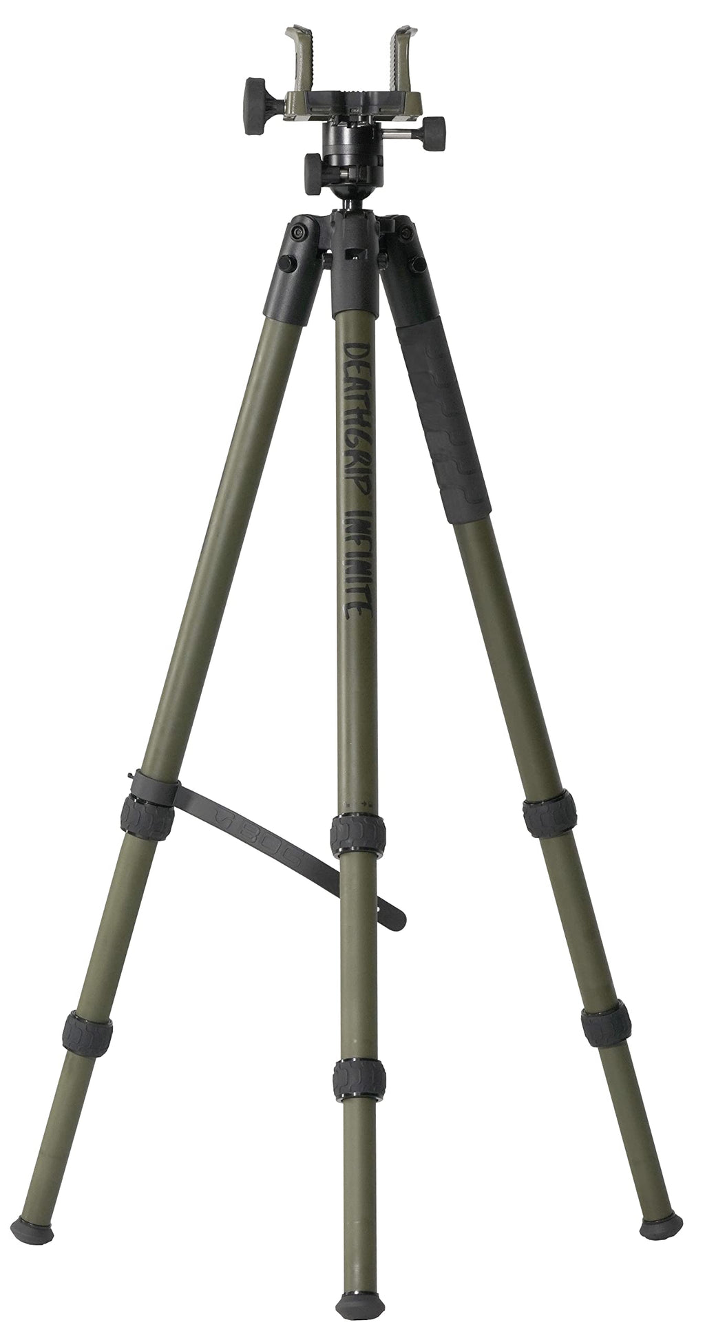 Aluminum Tripod with Adjustable Legs, Shooting Rest & Hands-Free Support