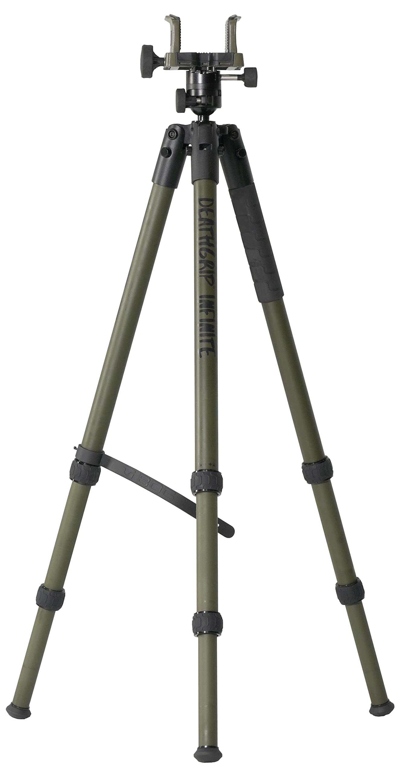 Aluminum Tripod with Adjustable Legs, Shooting Rest & Hands-Free Support
