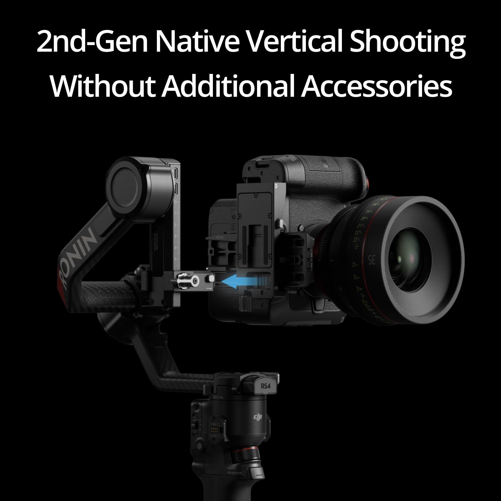 3-Axis Camera Gimbal Stabilizer for DSLR & Cinema Cameras