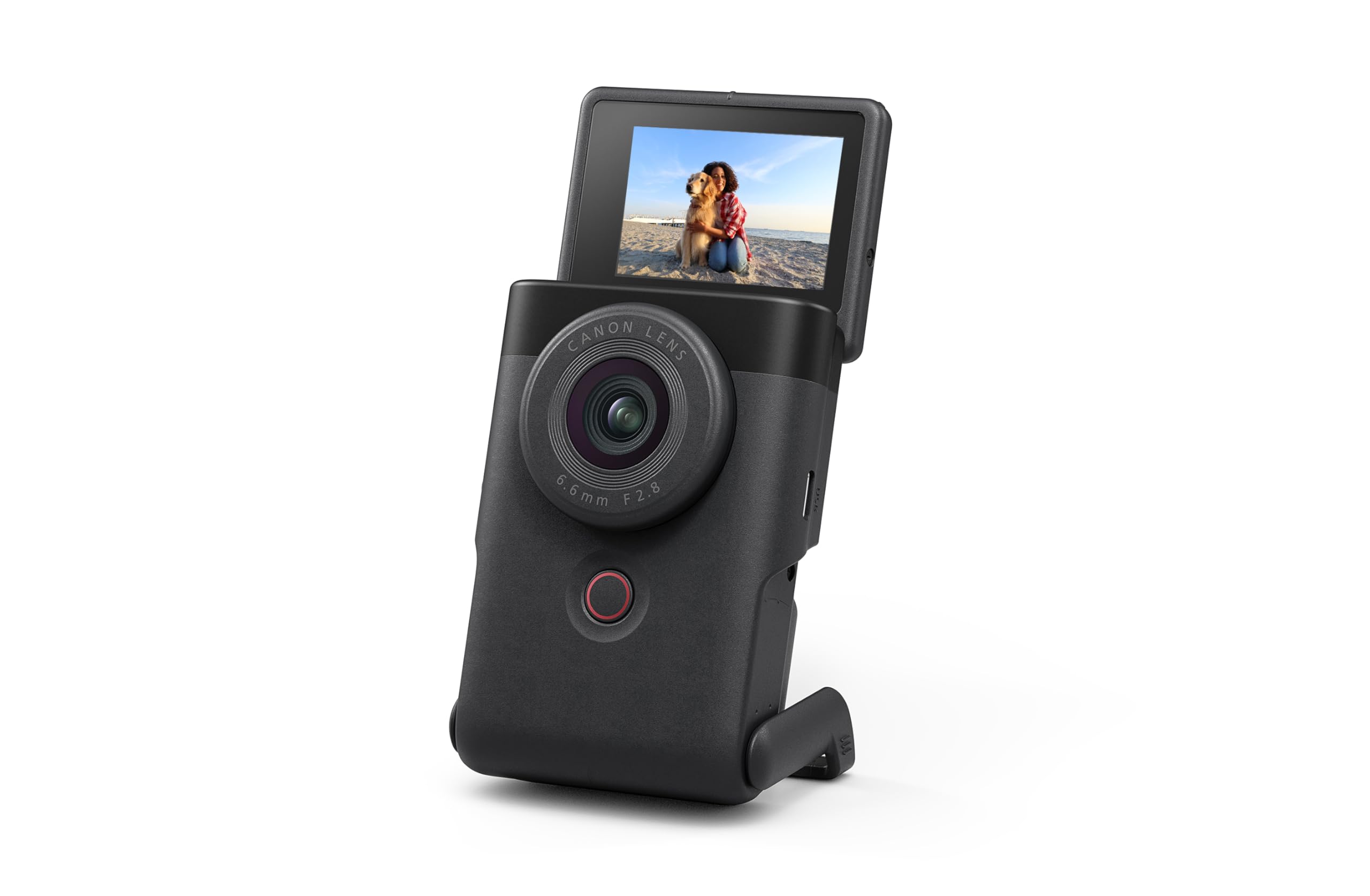 Vlog Camera with 1" CMOS Sensor, 4K Video & 19mm Wide-Angle Lens