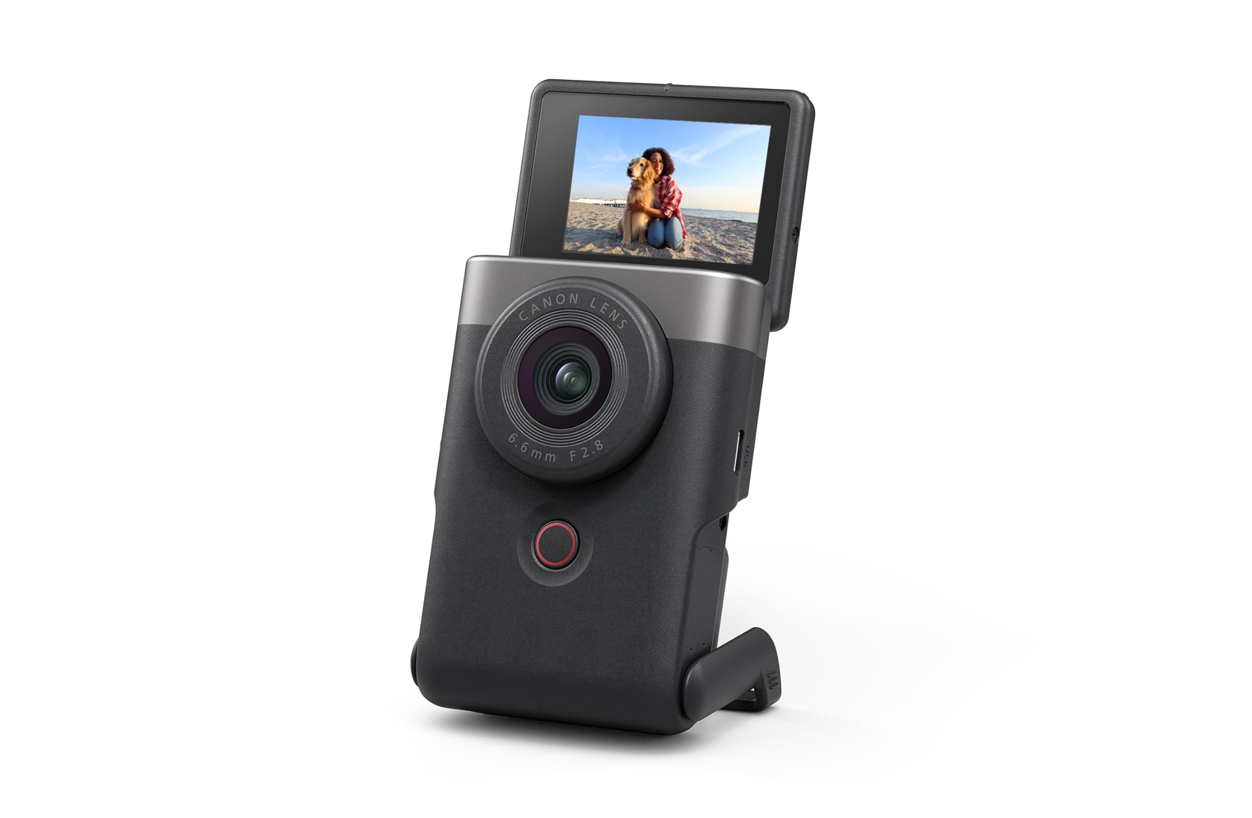 Vlog Camera with 1" CMOS Sensor, 4K Video & 19mm Wide-Angle Lens