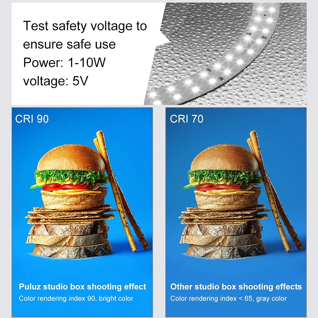 40x40-Inch Photo Light Box with Adjustable LED Lighting & Backdrops