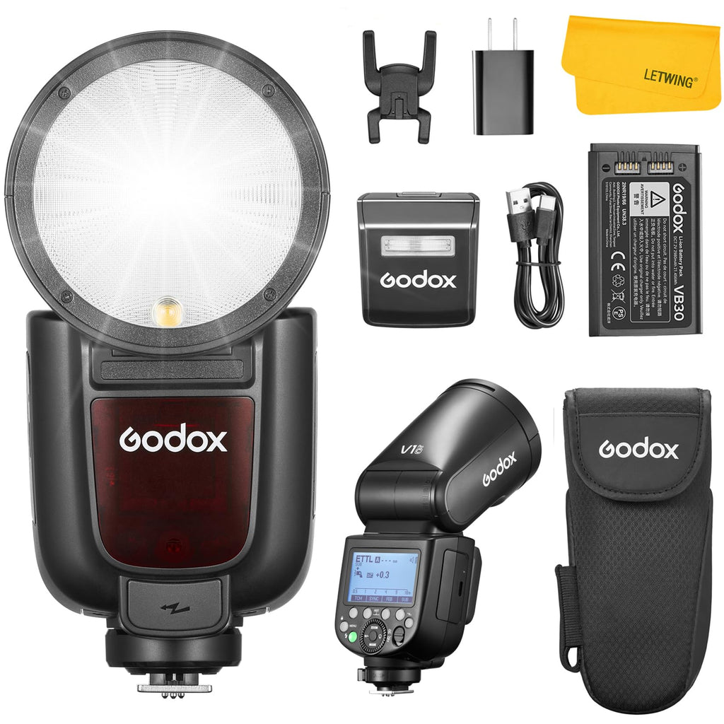 Godox V1Pro V1 Pro Round Head Camera Flash