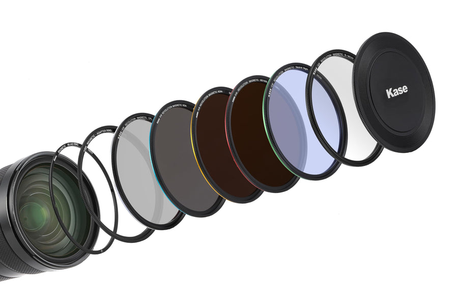 Magnetic Filter Kit with CPL, ND8, ND64, ND1000 & UV Filters