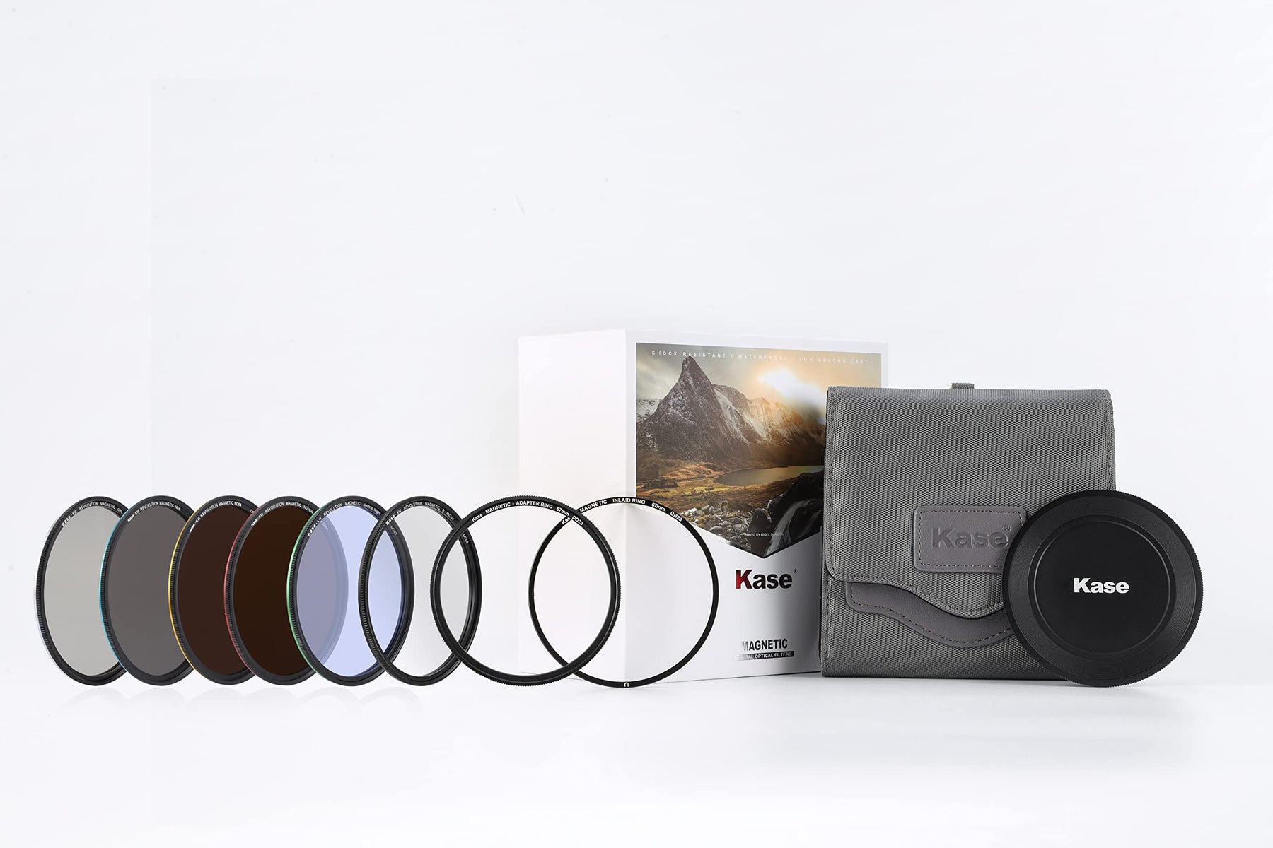 Magnetic Filter Kit with CPL, ND8, ND64, ND1000 & UV Filters