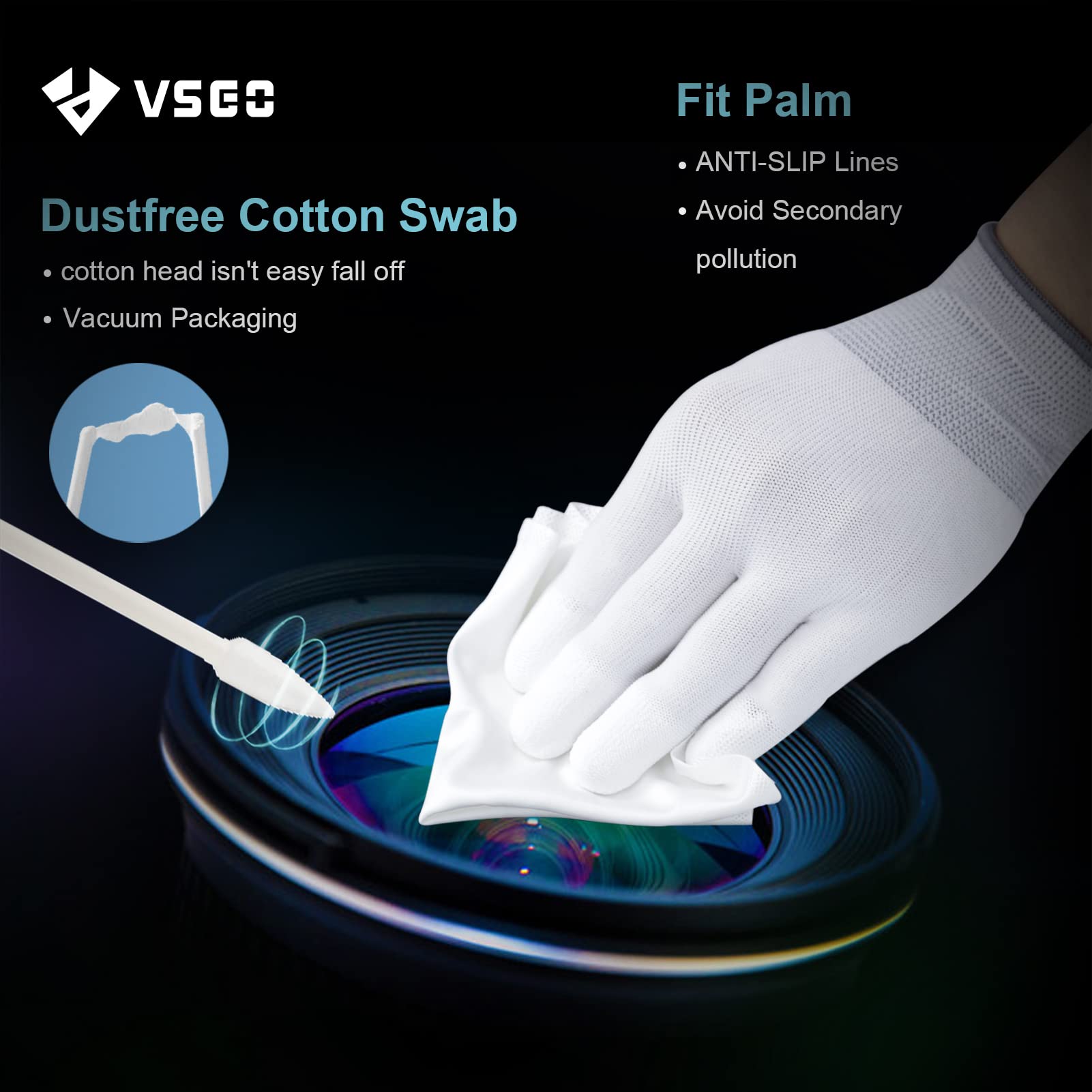 Professional Camera Cleaning Kit with Air Blower, Lens Pen & Carry Bag