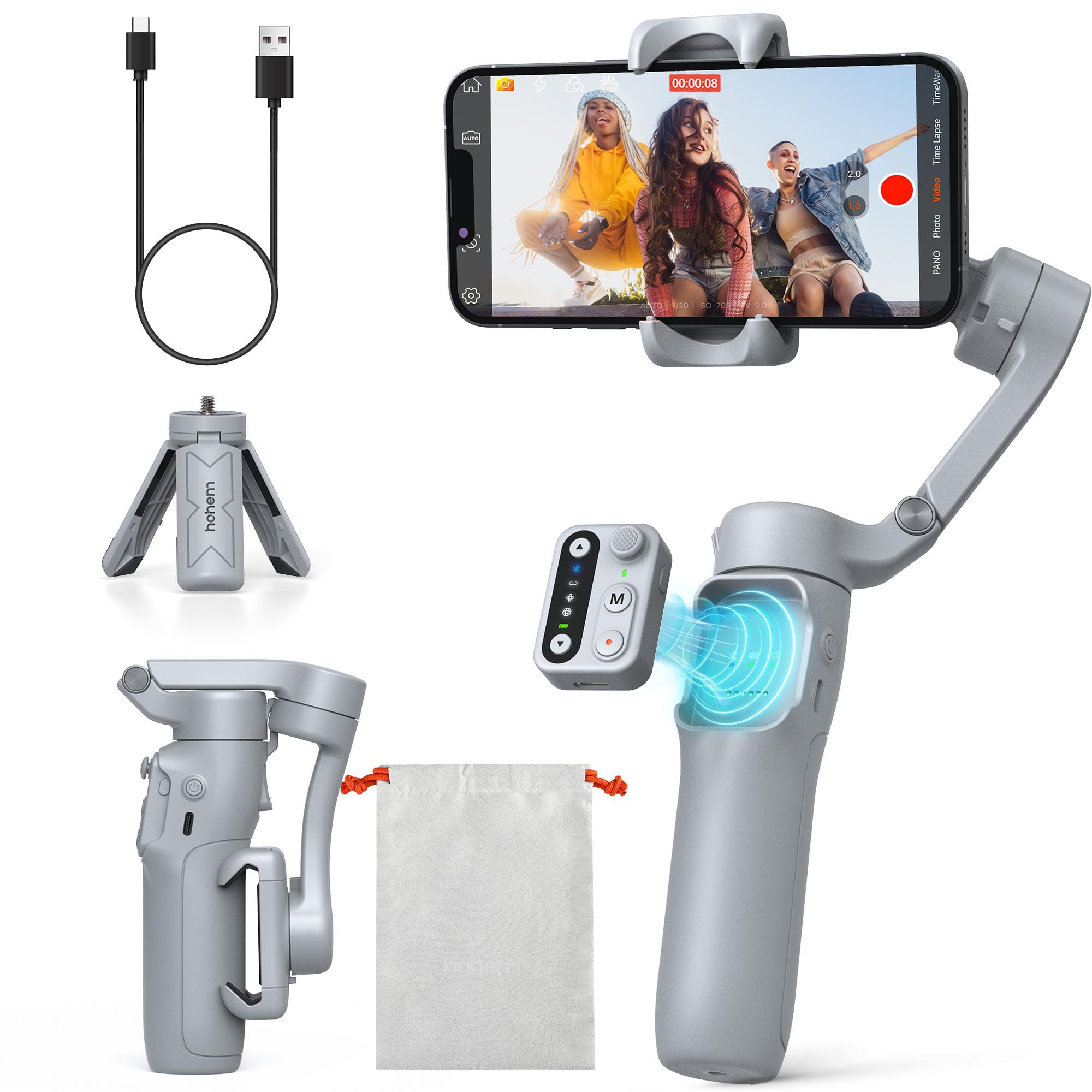 hohem iSteady x3se Gimbal Stabilizer for iPhone