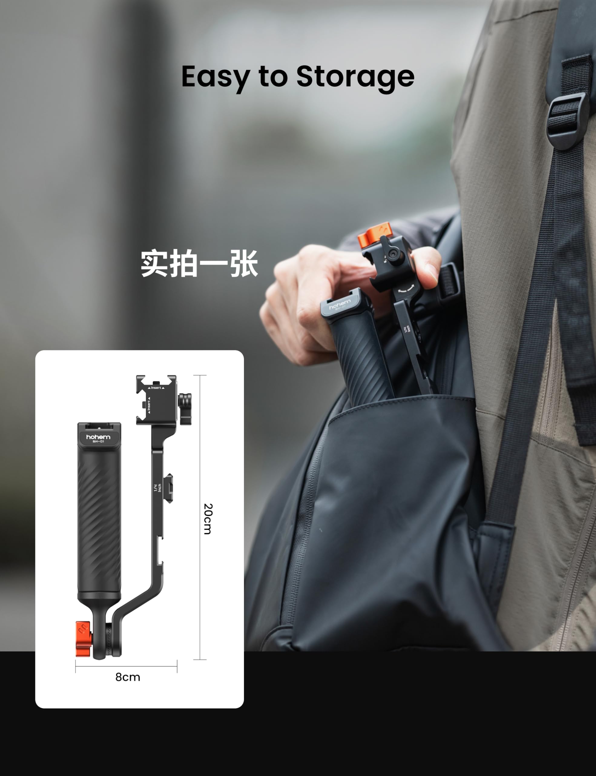 3-Axis Gimbal Stabilizer for Cameras & Smartphones