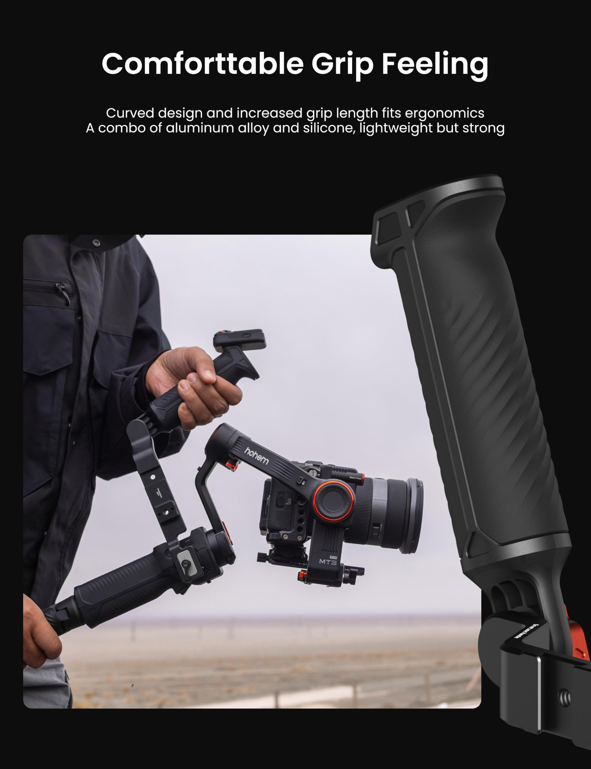 3-Axis Gimbal Stabilizer for Cameras & Smartphones