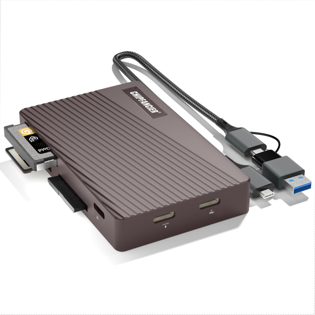 USB 3.2 Multi Card Reader with SD, microSD, CF & MS Support