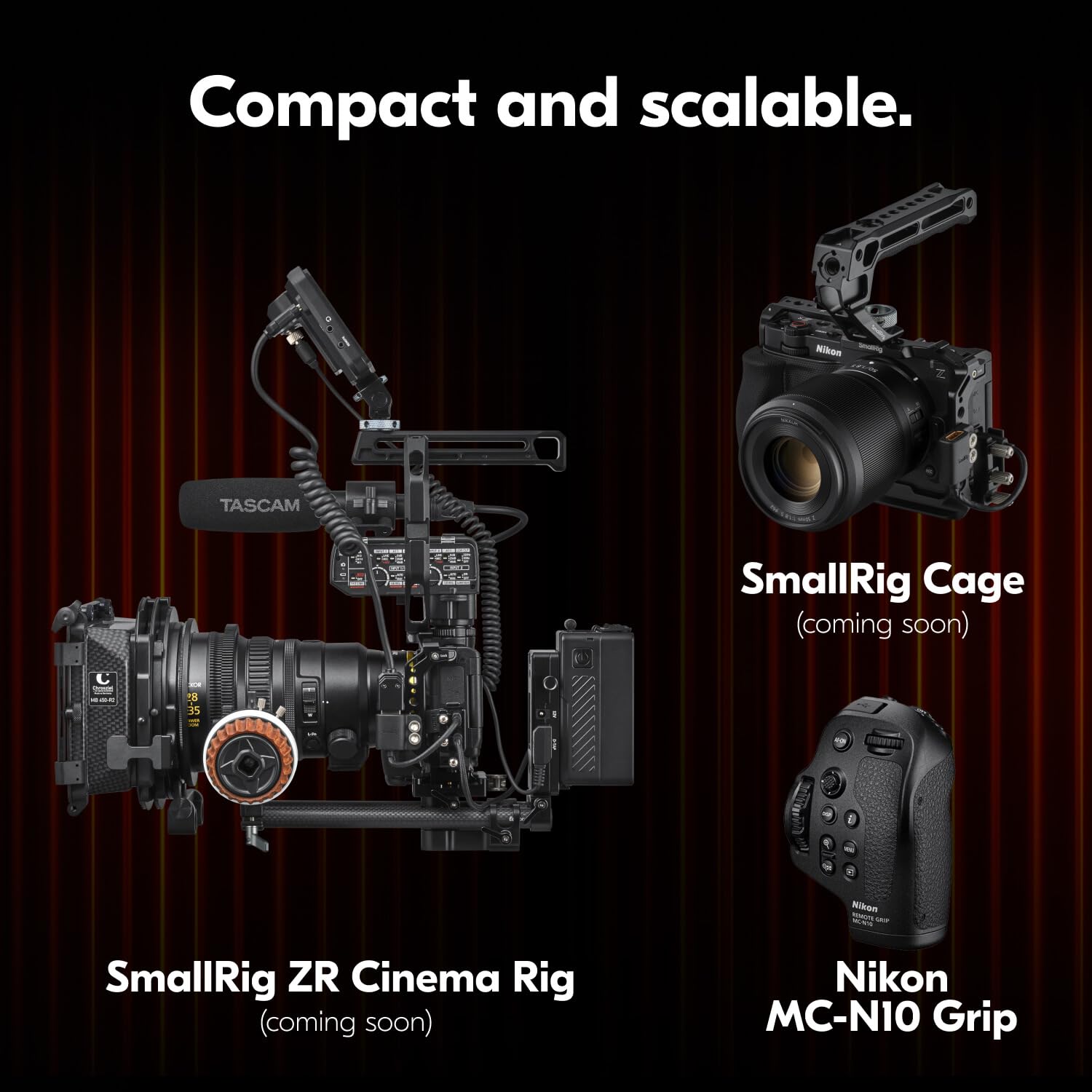 ZR 6K Full-Frame Cinema Camera Body with 32-Bit Float Audio & 4” DCI-P3 Monitor
