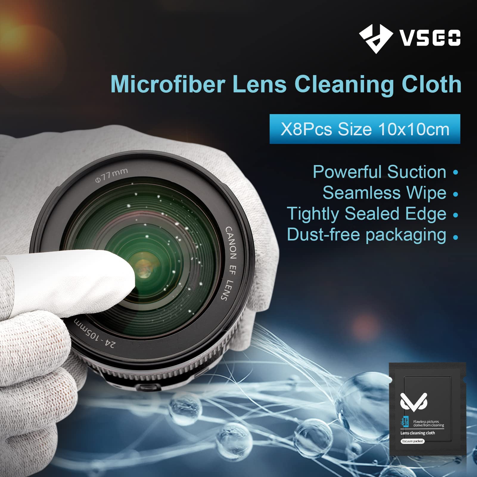 Professional Camera Cleaning Kit with Air Blower, Lens Pen & Carry Bag
