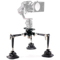 Articulating Car Mount System with Suction Cups for Tripod Heads